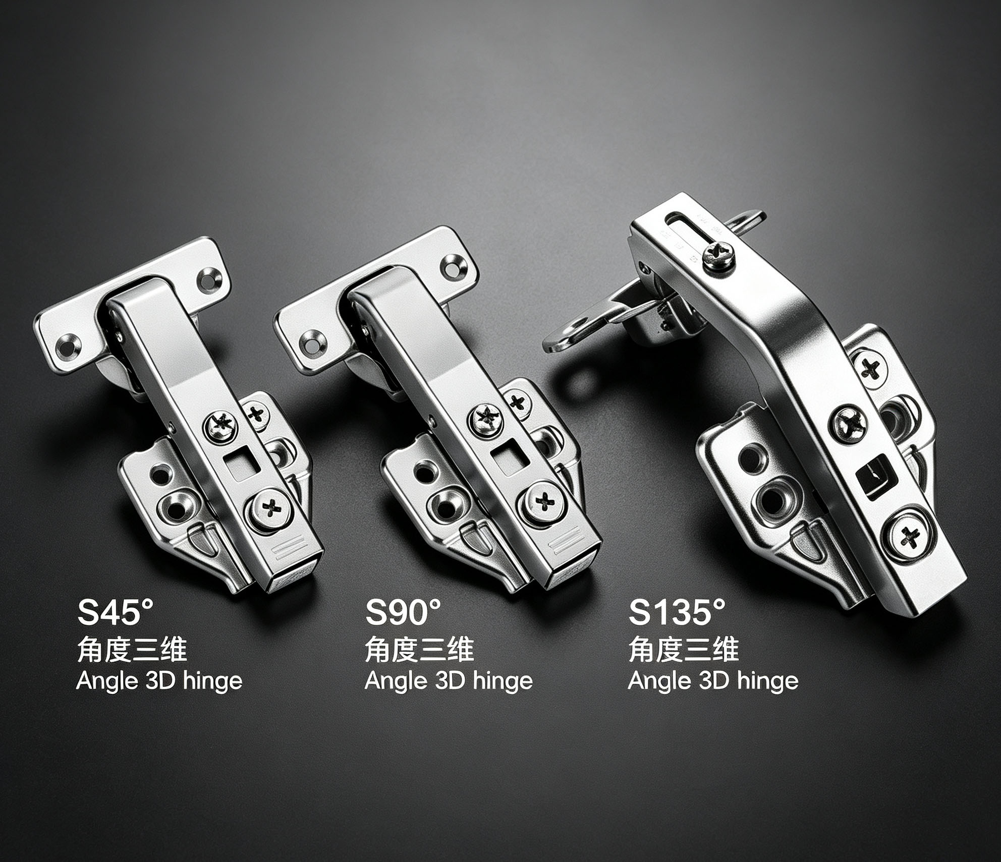 Multi Angle 3D Hinge